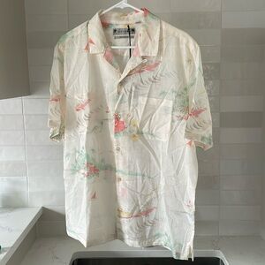 Allsaints Camp Collar Short Sleeve Shirt